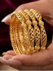 Gold Plated Bangles